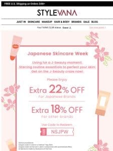 Japanese Skincare Week: Unveil Radiance with J-Beauty Secrets!