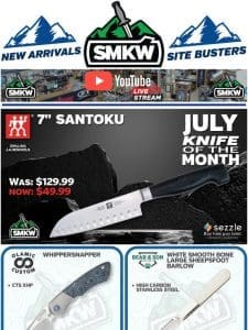 July Knife of the Month-Zwilling J.A. Henckels Santoku