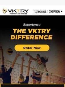 Jump Higher， Land Softer – VKTRY Insoles for Volleyball! ??