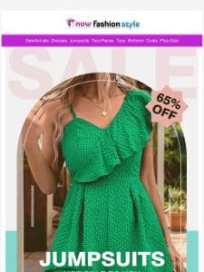 Jumpsuits Sale | Enjoy Max 65% OFF Sitewide??