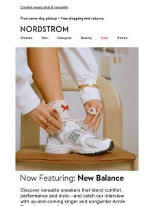 Just in from New Balance ??