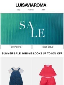 KIDS’ SALE: UP TO 80% OFF