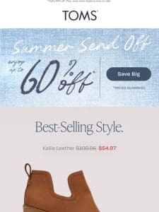 Kallie Leather Boots | Now $54.97