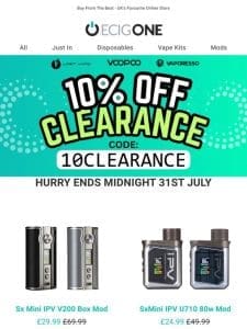 ?? LAST CHANCE FOR 10% OFF ALL CLEARANCE