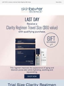 LAST DAY: August Gift with Purchase