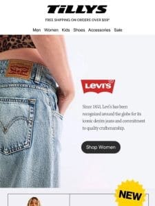 LEVI’S → new arrivals