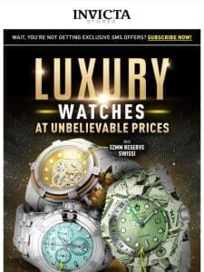 LUXURY WATCHES ✨Unbelievable Markdowns