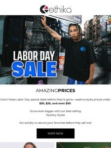 Labor Day SALE: Unbeatable Low Prices