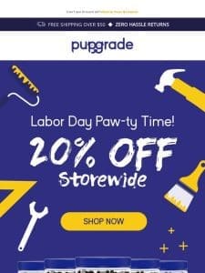 Labor Day Sale: 20% OFF Ends SOON