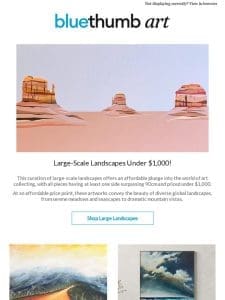 Large landscapes under $1，000 ??