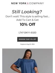 Last Chance: 10% Off