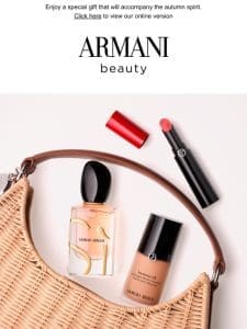 Let the allure of Armani beauty uplift your spirit.