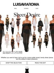 Let’s Talk Sheer Fabrics