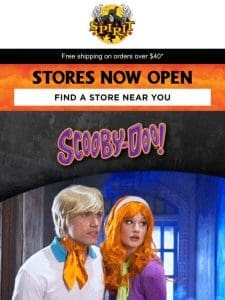 Like wow! Scooby-Doo costumes!