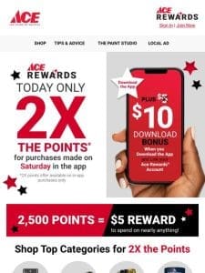 ?Limited Time: Double Bonus + Double Points