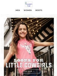 Looks for Little Cowgirls