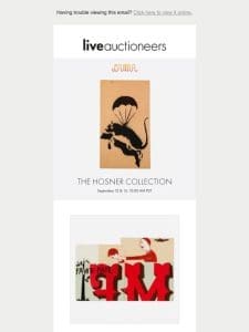 Los Angeles Modern Auctions | The Hosner Collection