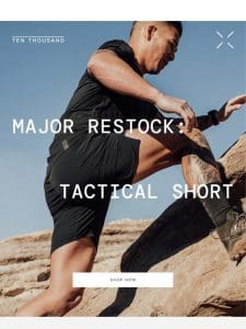 Major Restock: Tactical Short