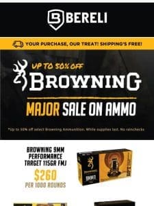 ?? Major Sale On Browning Ammunition ??