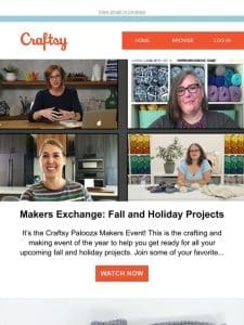 Makers Exchange: Fall and Holiday Projects