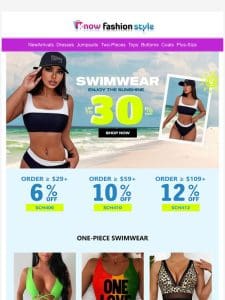 Max 30% Off All Swimwears????