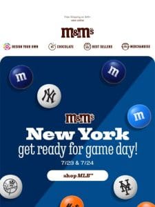 Mets or Yankees? Cheer with M&M’S!