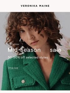 Mid-season sale is here