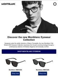 Montblanc Fall-Winter 2024 Eyewear Collection