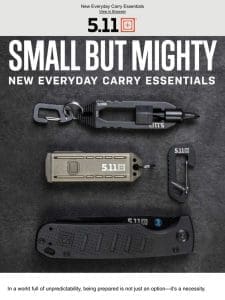 Multipurpose Tools to Keep You Prepared  ️