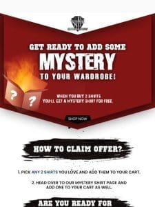 Mystery Sale Alert!