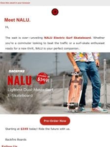 NALU: Your New Commute E-Ride is Here!