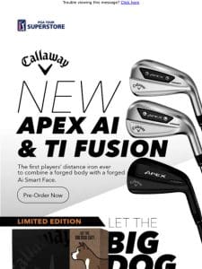 NEW Apex Irons From Callaway: Pre-order Yours Today!