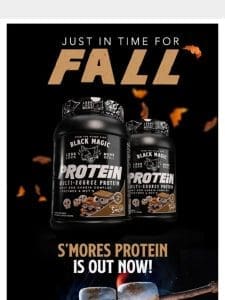 NEW FLAVOR ALERT: Campfire S’mores Protein!