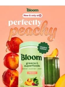 NEW FLAVOR: PEACH GREENS ??