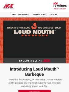 ?? NEW Loud Mouth Barbeque