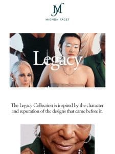 NEW Mignon Faget Legacy Collection available NOW!