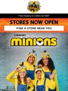 NEW Minions costumes