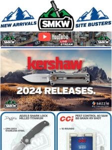 New From Kershaw and SMKW Exclusive Kizer Coming Soon!