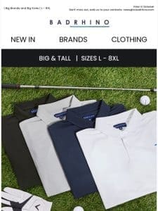 New Golf Polos to chip into ⛳