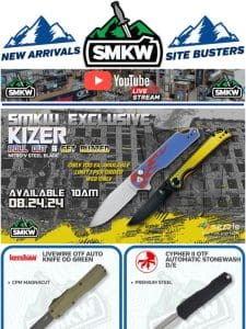 New Kizer SMKW Exclusives Coming Soon!