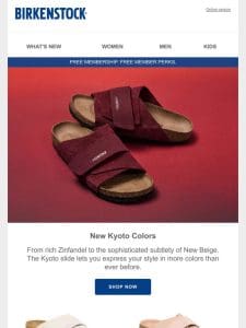 New Kyoto colors are here