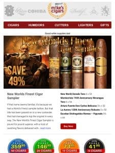 New World’s Finest Cigars!!??