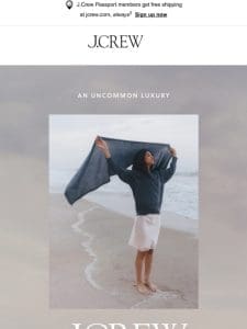 New season， new J.Crew cashmere