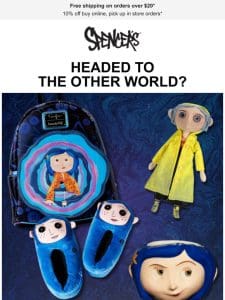 Otherworldly Coraline merch