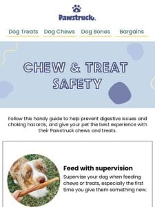 Our Guide to Chew & Treat Safety