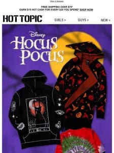 Our Hocus Pocus Collection will put a spell on you ?