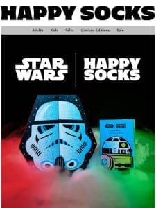 Our STAR WARS™ Socks are Back