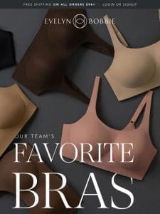 Our Team’s Favorite Bras ?