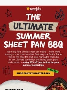 Our Top 3 Sheet Pan BBQ Recipes