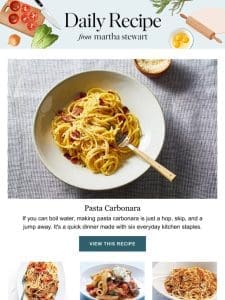 Pasta Carbonara